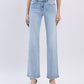 LV1681:HIGH RISE SLIM WIDE LEG JEANS