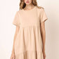 FRENCH TERRY BABYDOLL DRESS