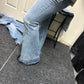 JB 88486 HW TUMMY CONTROL FLARE JEANS
