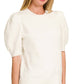 Puff Short Sleeve Sweater