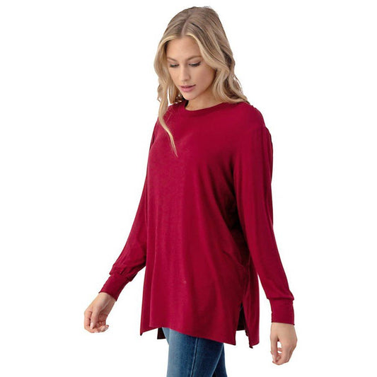 Side Slit Tunic Top