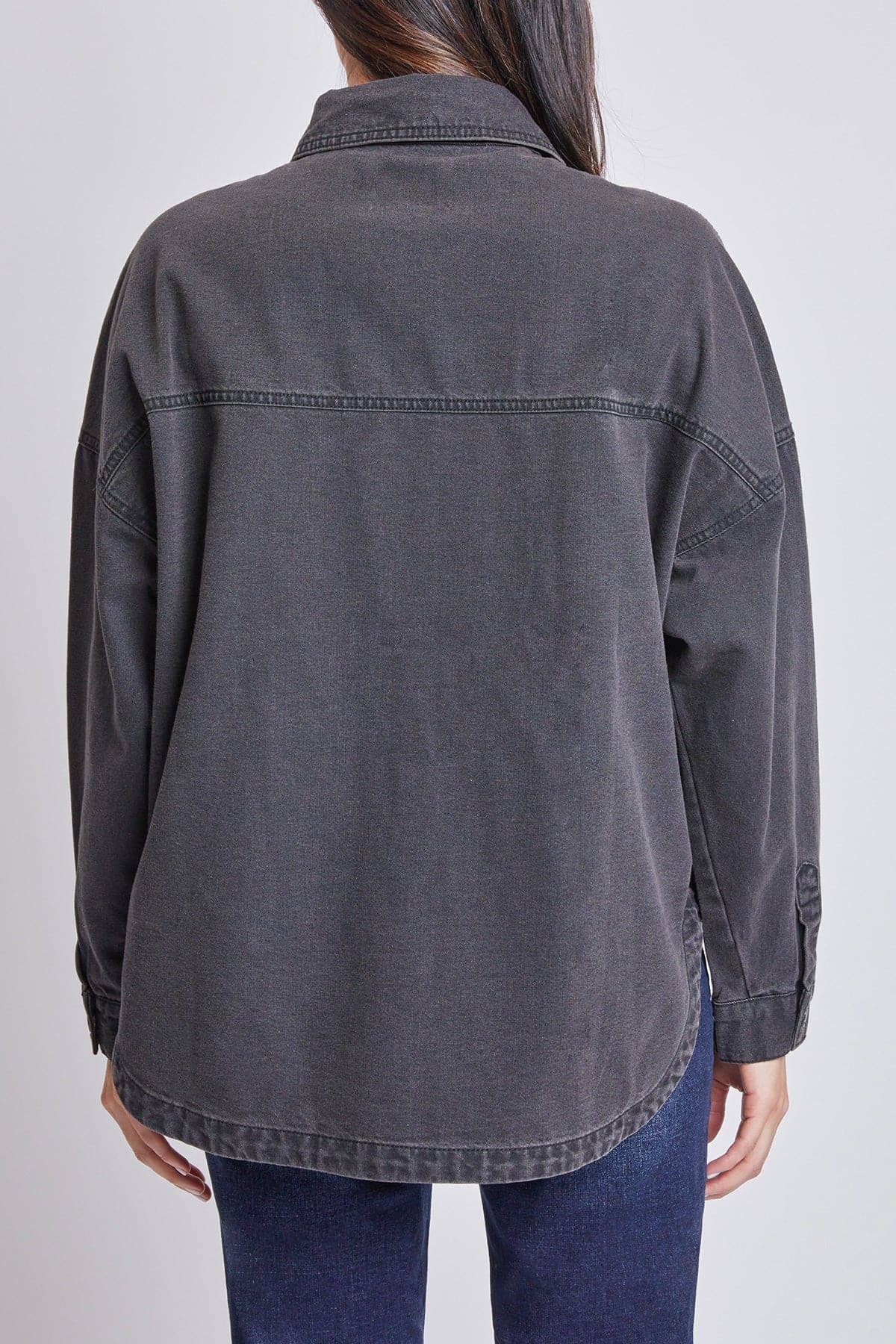 Patch Pocket Oversized Shacket