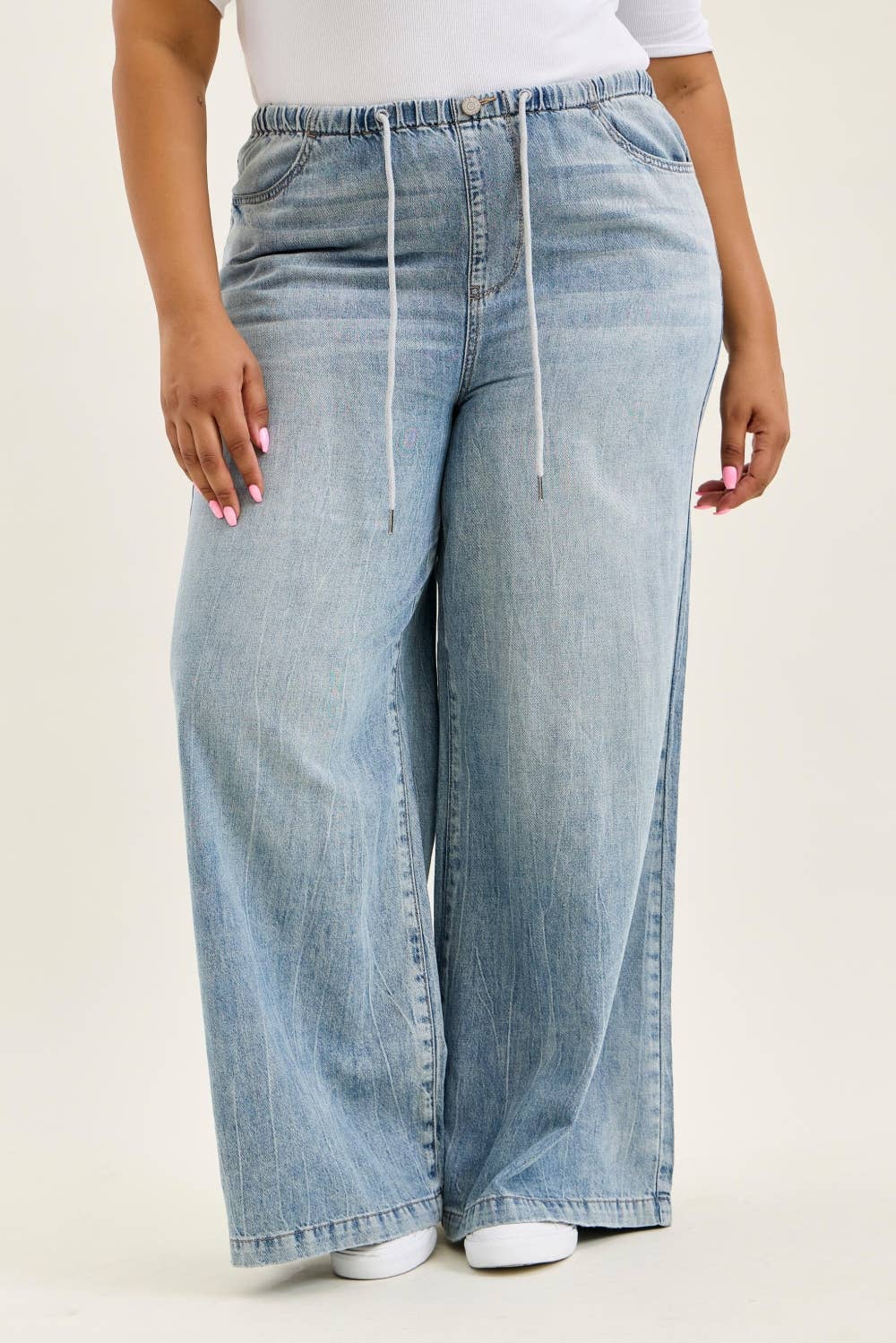 JB CURVY Palazzo Featherweight Jeans