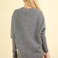 Raglan Dolman Sleeve Knit Sweater