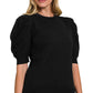 Puff Short Sleeve Sweater