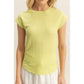 Crew Neck Textured Knit Top