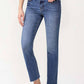 LV 1028:HIGH RISE SLIM STRAIGHT JEANS