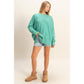Relaxed Fit Emerald Sweater