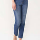 LV 1028:HIGH RISE SLIM STRAIGHT JEANS