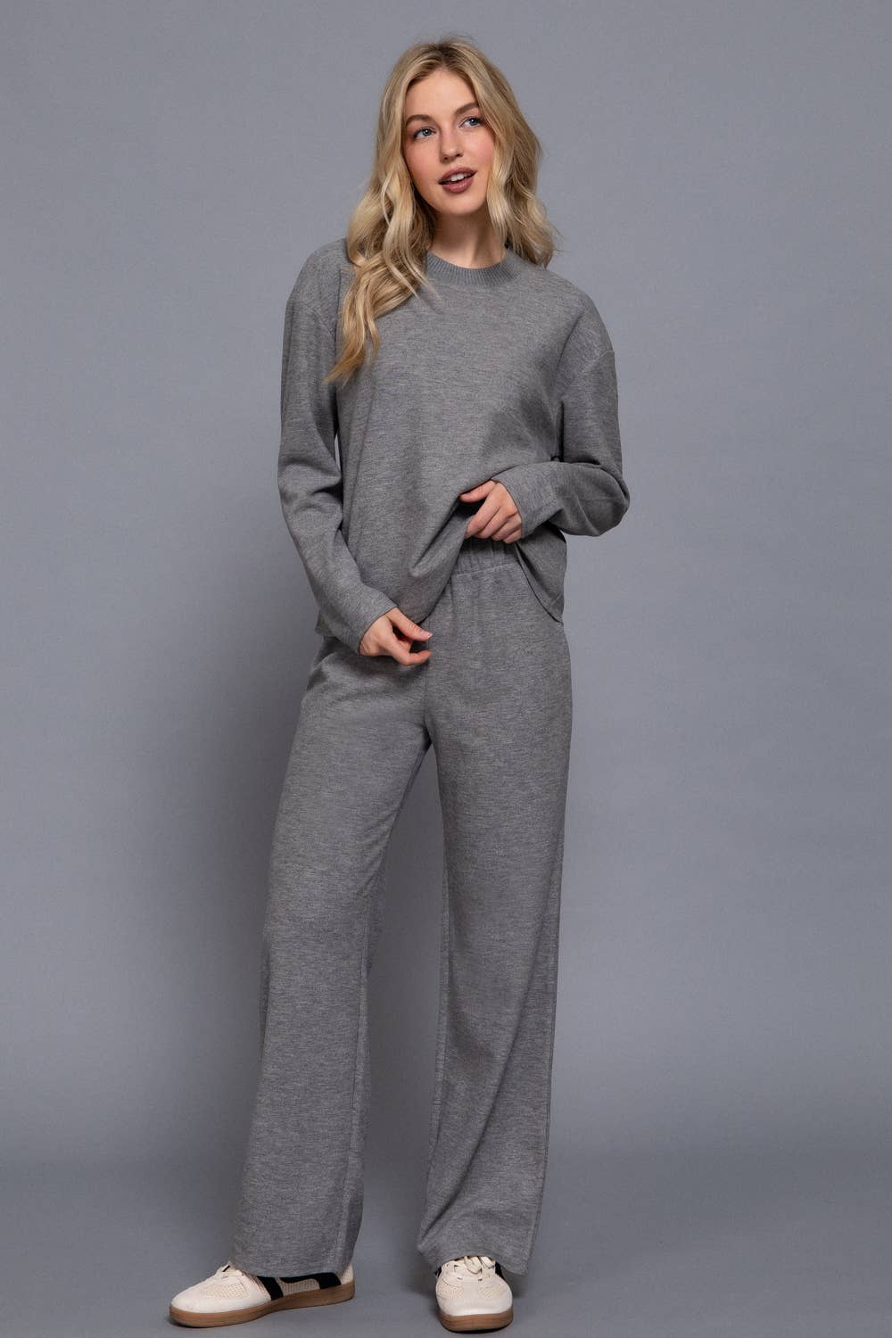 Long Sleeve Soft Knit Top