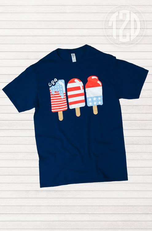 Popsicle Patriotic T-Shirt