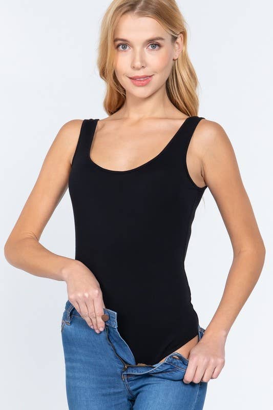 Double Scoop Bodysuit