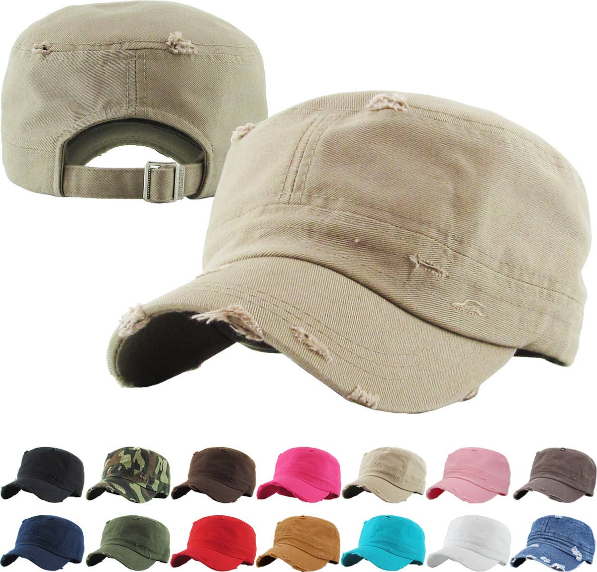 Distressed Army Cap