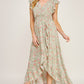 Floral Ruffle Maxi Dress