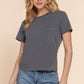 Garment Dye Pocket Tee