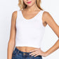 Reversible Seamless Crop Tank