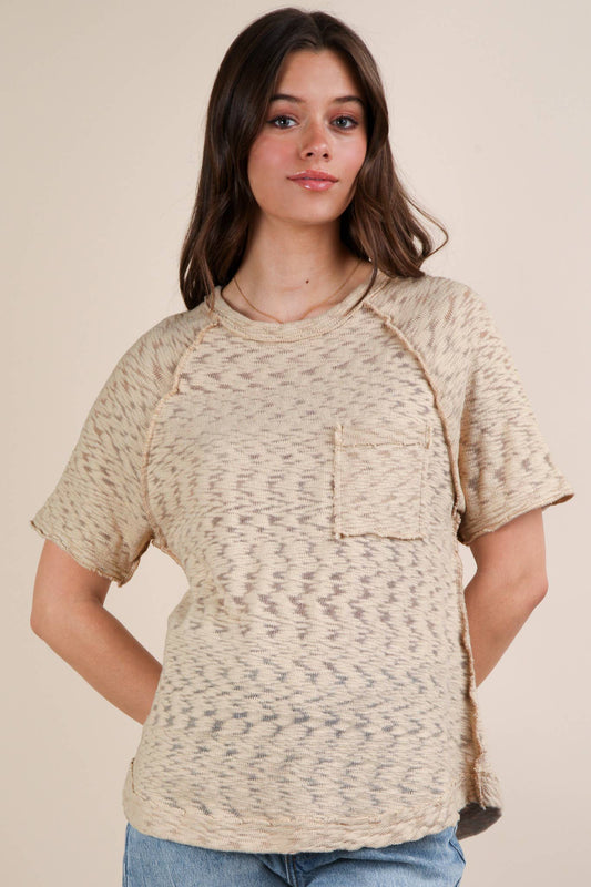 Curvy Patch Packet Top