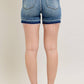 JB Tummy Control Release Hem Shorts