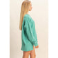 Relaxed Fit Emerald Sweater