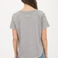 EXPOSED SEAM SHORT SLEEVE TOP