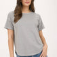 EXPOSED SEAM SHORT SLEEVE TOP