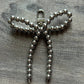 Beaded Bow Purse/Bag Charm