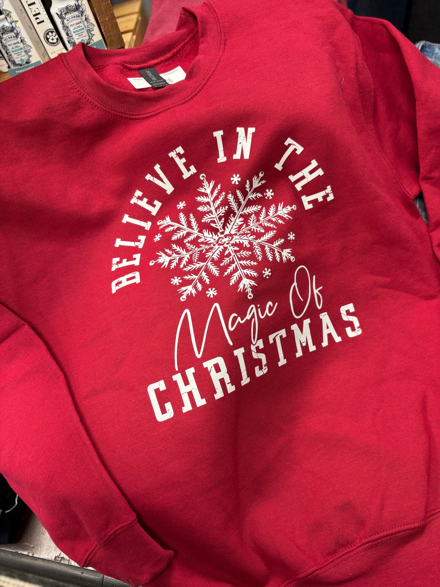Believe in the Magic of Christmas Sweatshirt