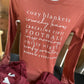 Fall Words Long Sleeve Tee