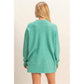 Relaxed Fit Emerald Sweater