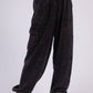 Crinkle Gauze Cargo Jogger Pants