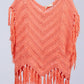 Fringe Detail Summer Sweater