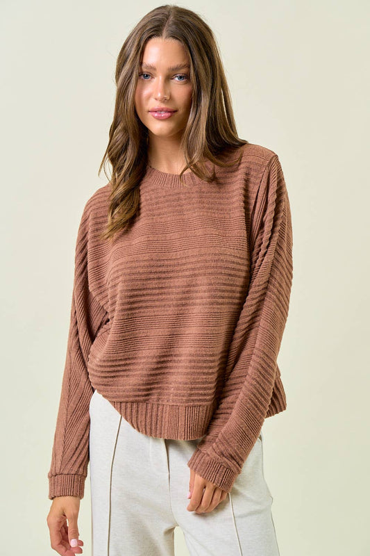 Asymmetrical Print Top
