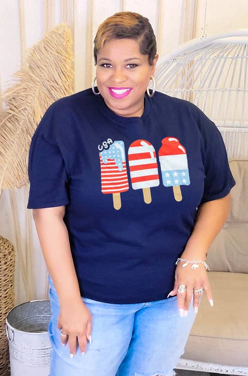 Popsicle Patriotic T-Shirt