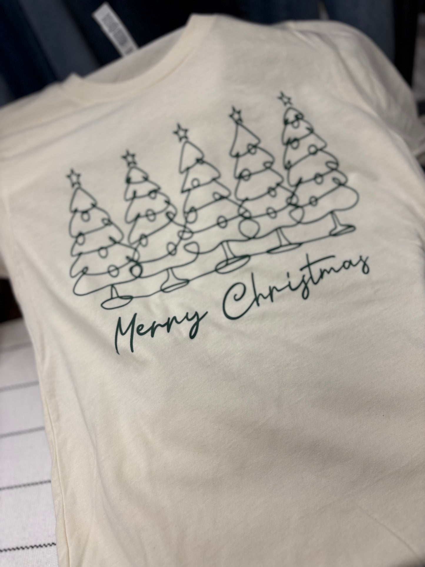 Merry Christmas Trees Tee