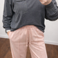 Oversized Long Sleeve Pocket Tee