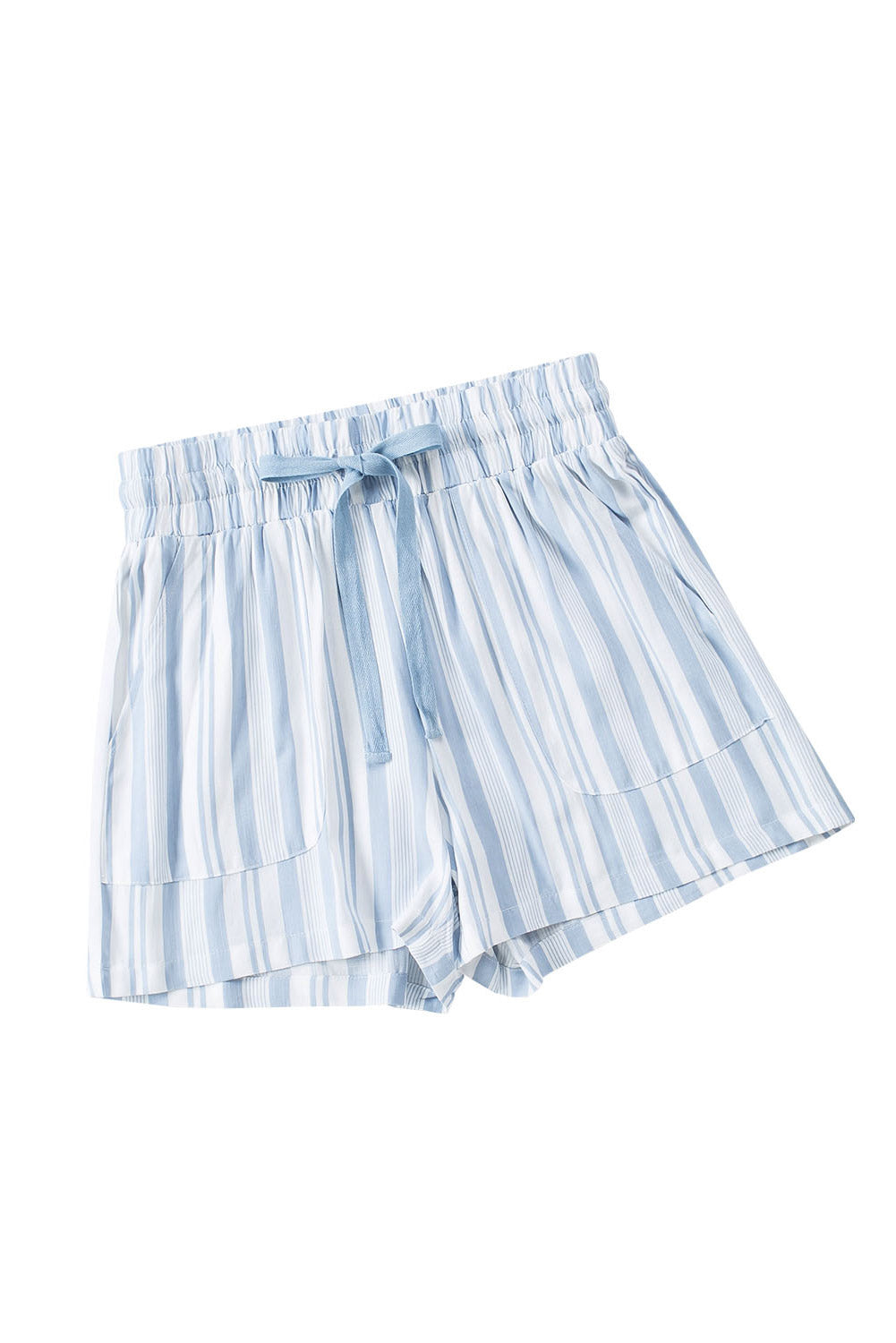 Sky Blue Stripe Shorts