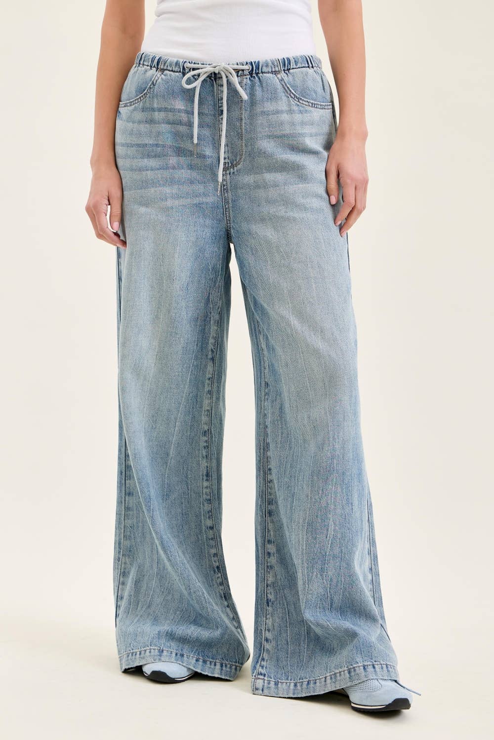 Judy Blue Palazzo Featherweight Jeans