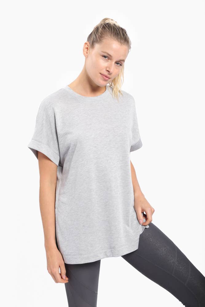 Short Sleeve Lightweight Sweatshirt