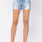 JB Hi-Rise Paint Splash Destroy Shorts XL