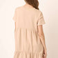 FRENCH TERRY BABYDOLL DRESS