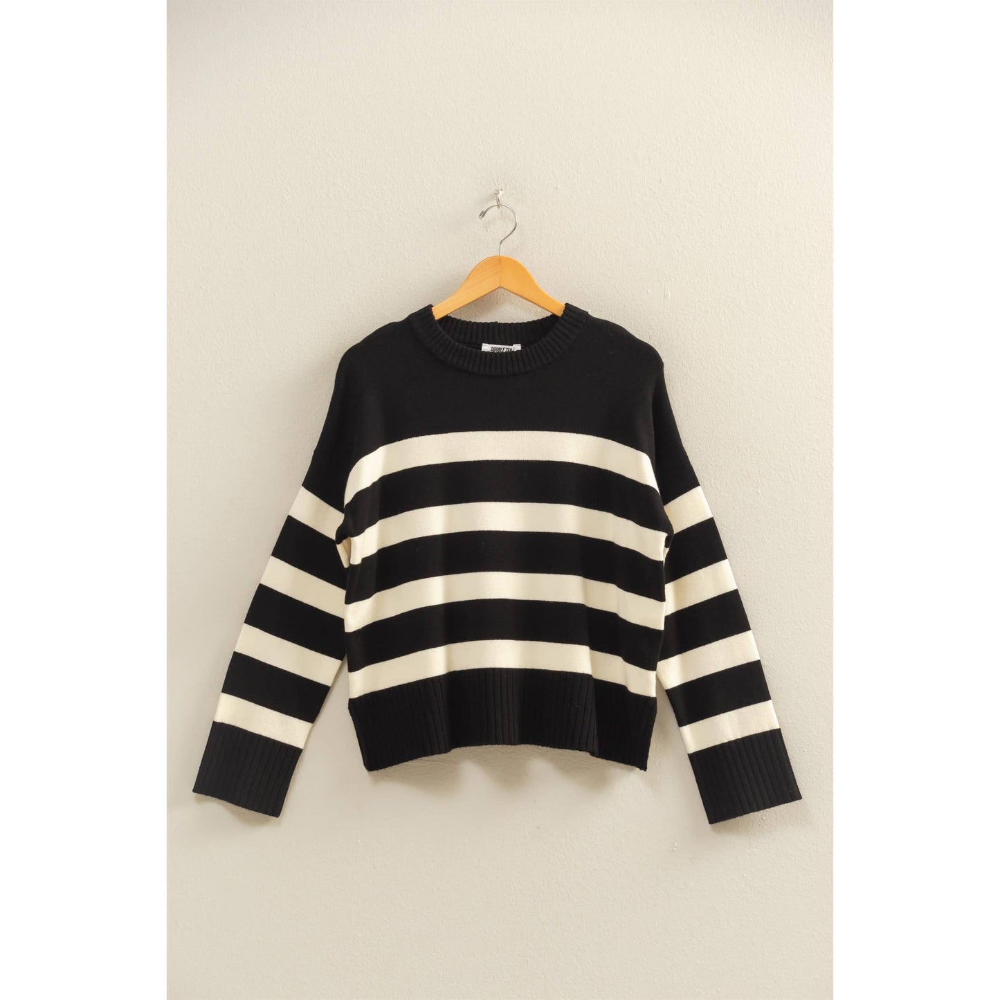 Striped Crew Neck Sweater