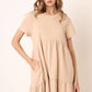 FRENCH TERRY BABYDOLL DRESS