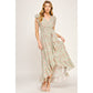Floral Ruffle Maxi Dress