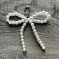 Beaded Bow Purse/Bag Charm