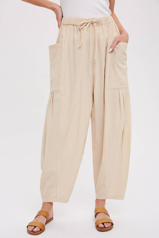 EFFORTLESS HAREM PANTS