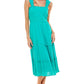 SMOCKED TOP RUFFLE DRESS