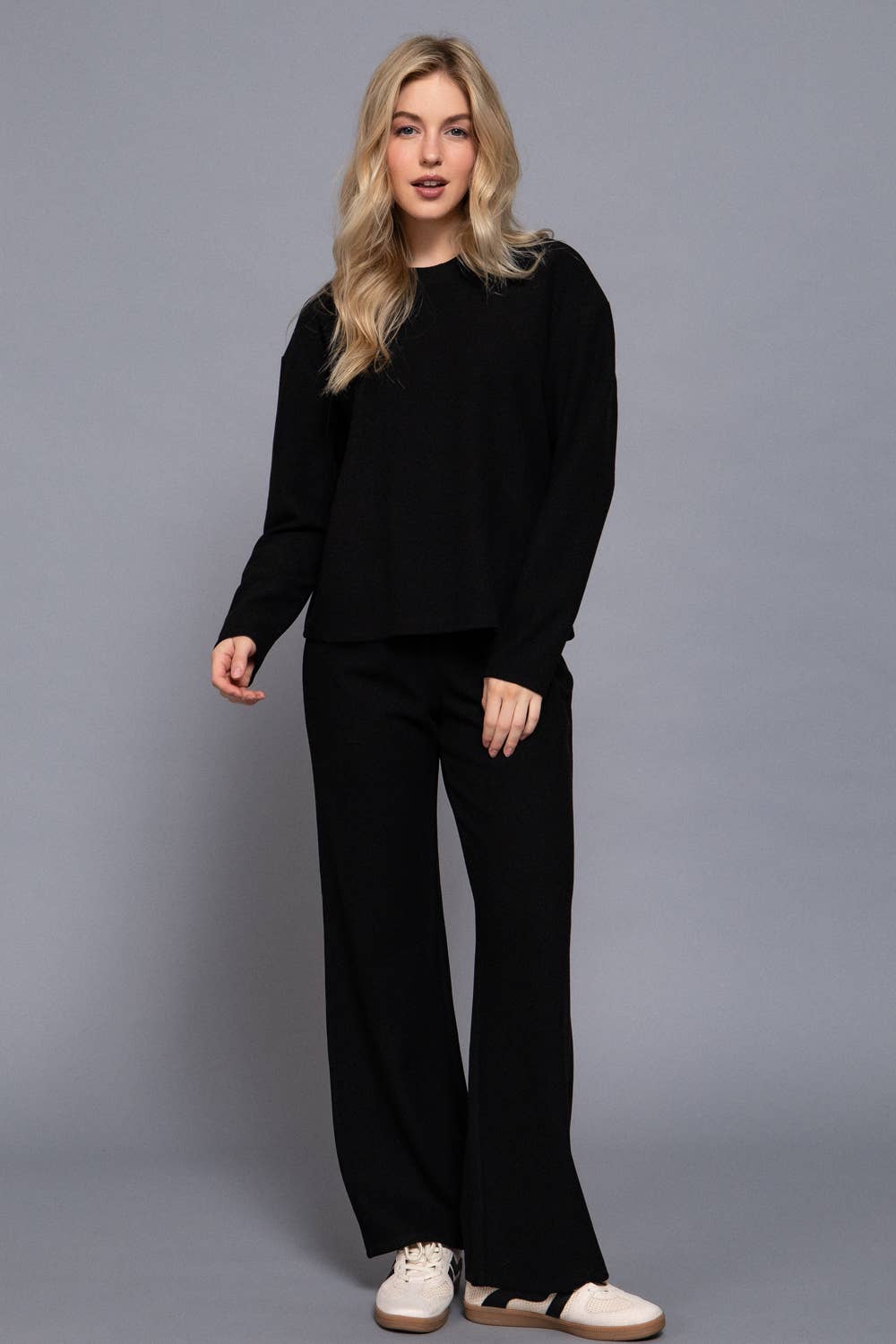 Long Sleeve Soft Knit Top