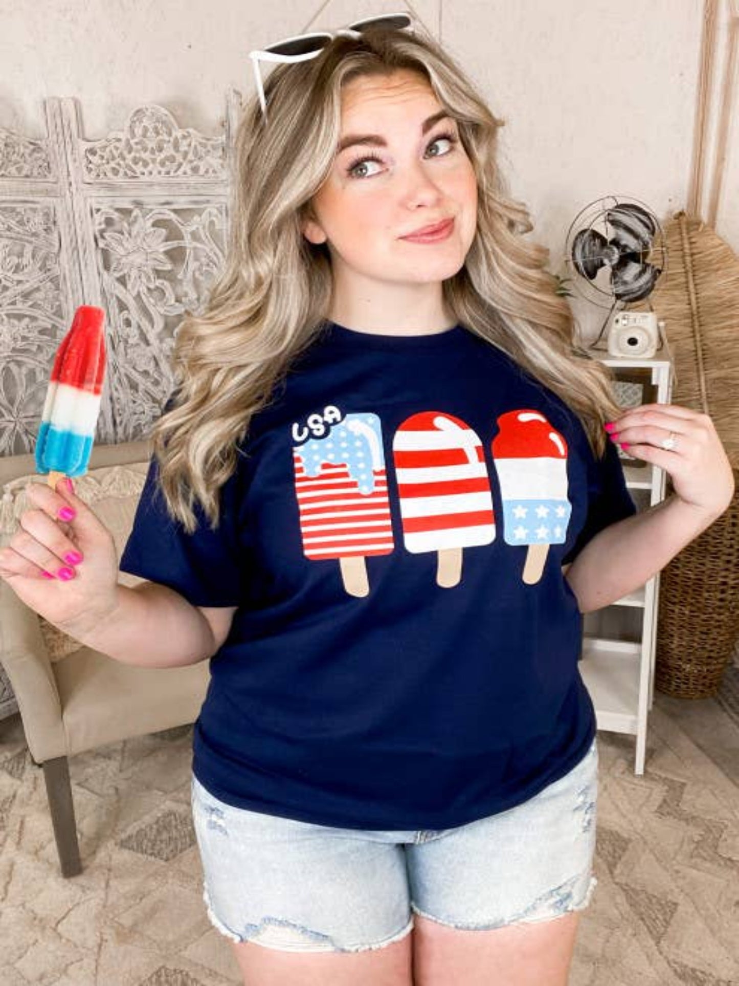 Popsicle Patriotic T-Shirt