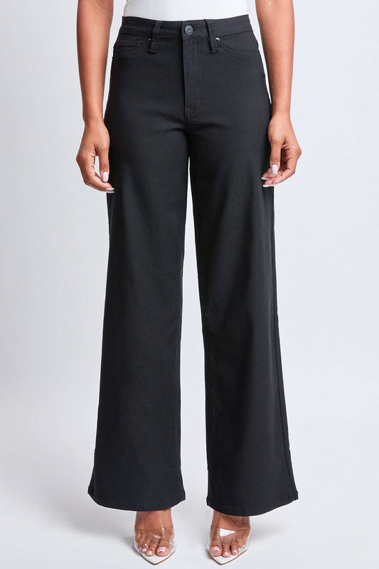 Hyperstretch High Rise Wide Leg Pants