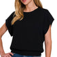 Short Sleeve Dolman Sweater